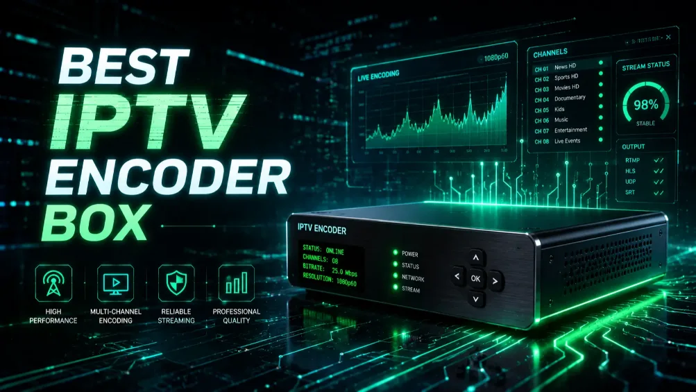 Best IPTV Encoder Box 2026