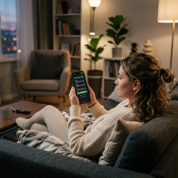 IPTV Smarters iOS Interface