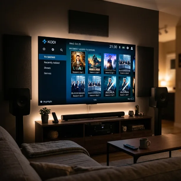 Kodi Setup Interface
