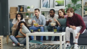 IPTV beginner's guide - family watching streaming TV